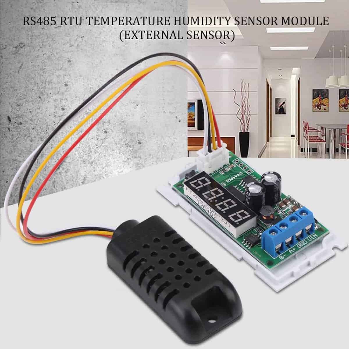 Sensor de Temperatura y Humedad LED con Pantalla Digital - Imagen 8
