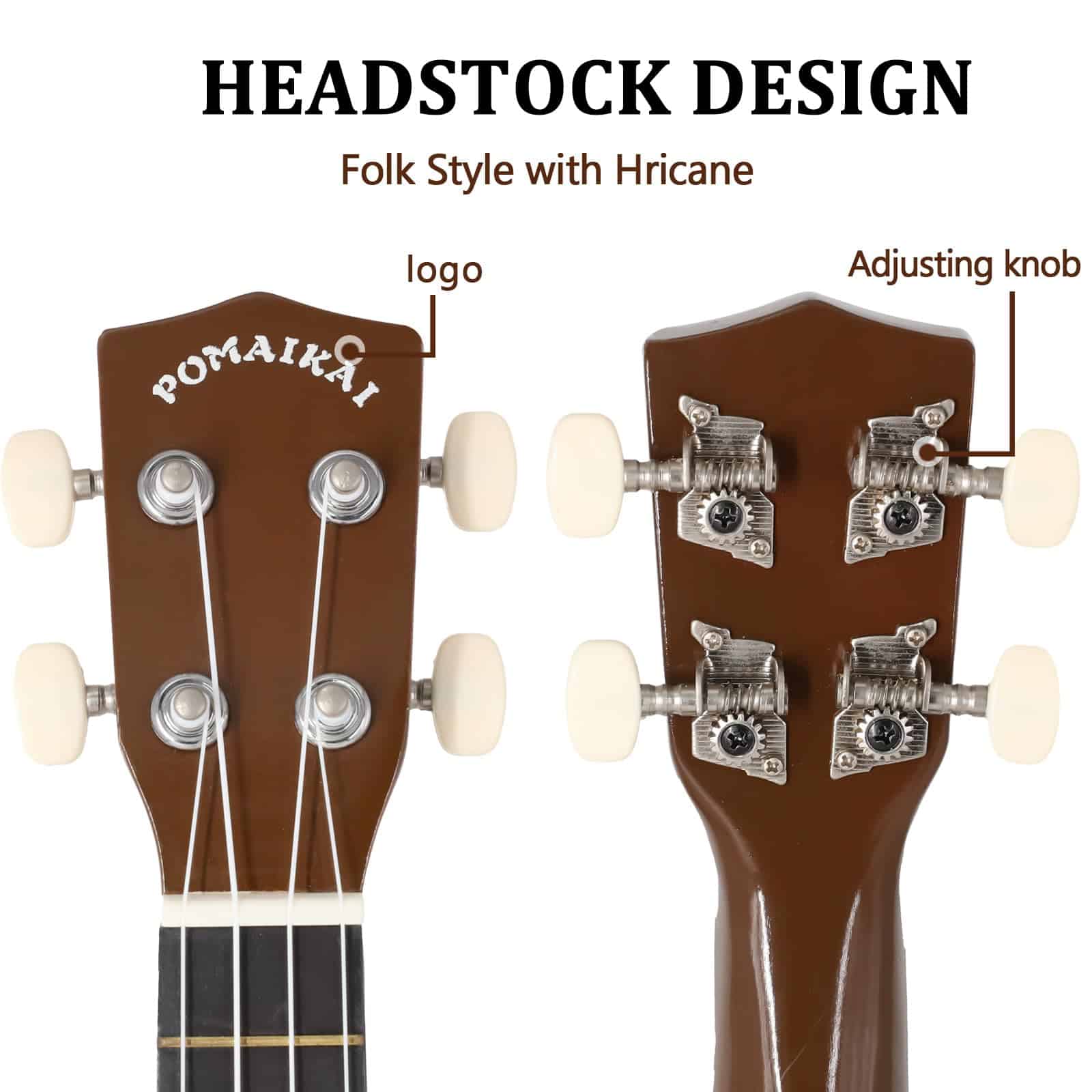 Ukelele Soprano POMAIKAI de Madera Inicio Uke Hawai - Imagen 8