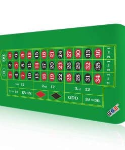 Tapete de Ruleta Profesional para Casino GSE Games & Sports