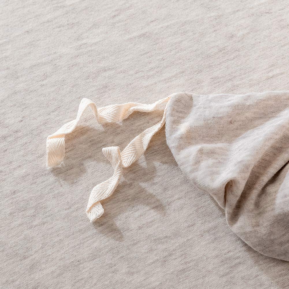 Juego de Funda de Edredón de Punto de Jersey DONEUS 100% - Imagen 7