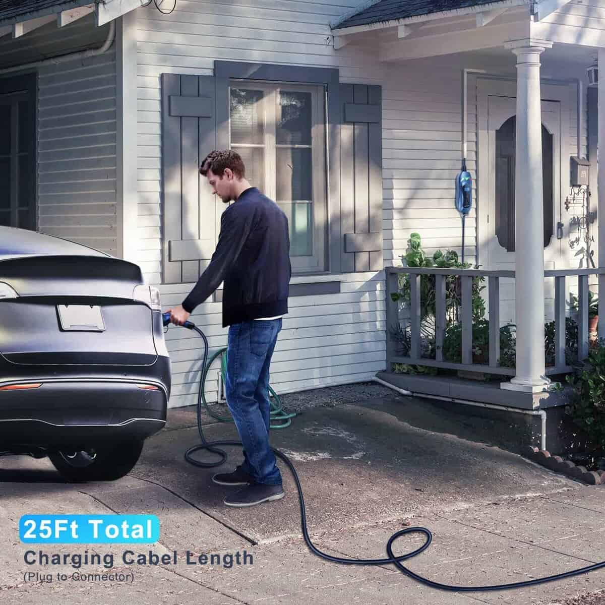 Cargador portátil MUSTART Nivel 2 para vehículo eléctrico - Imagen 7
