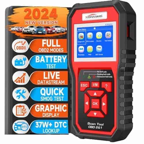 Escáner OBD2 KONNWEI Lector de Códigos OBD II para