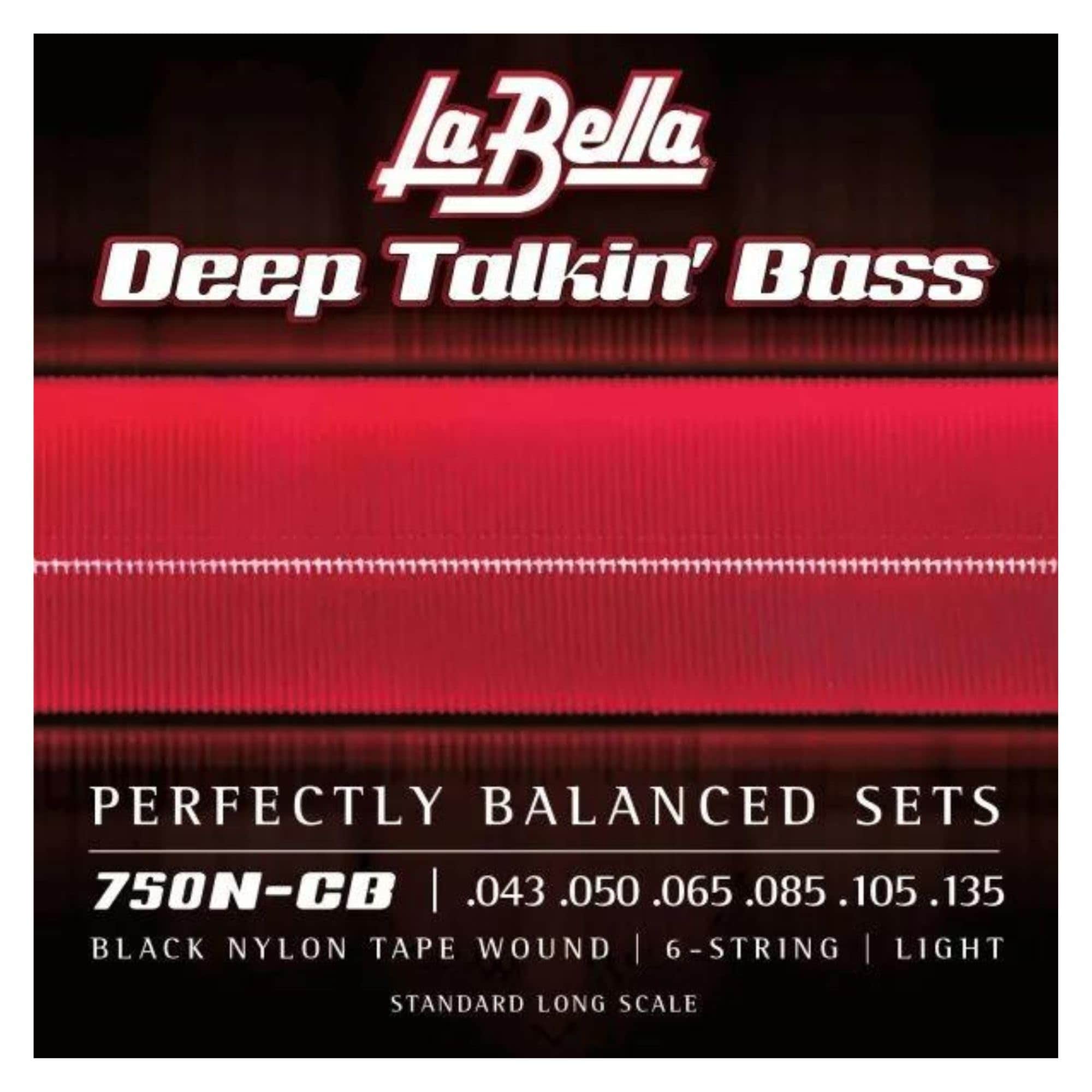 Cuerdas de guitarra para bajo La Bella 750N-CB Deep Talkin