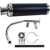 Escape de Alto Rendimiento GY-6 QMB 50cc GY6 QMB139 Scooter
