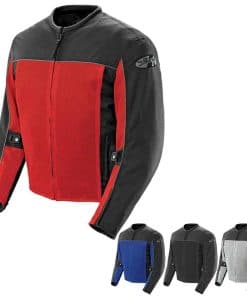 Chamarra de moto de texto y malla Joe Rocket Velocity para