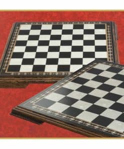 Tablero de ajedrez mini de lujo Studio Anne Carlton con