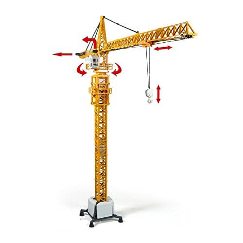 Grúa de Torre Giratoria Vehículo Miniatura de Camión de - Imagen 4