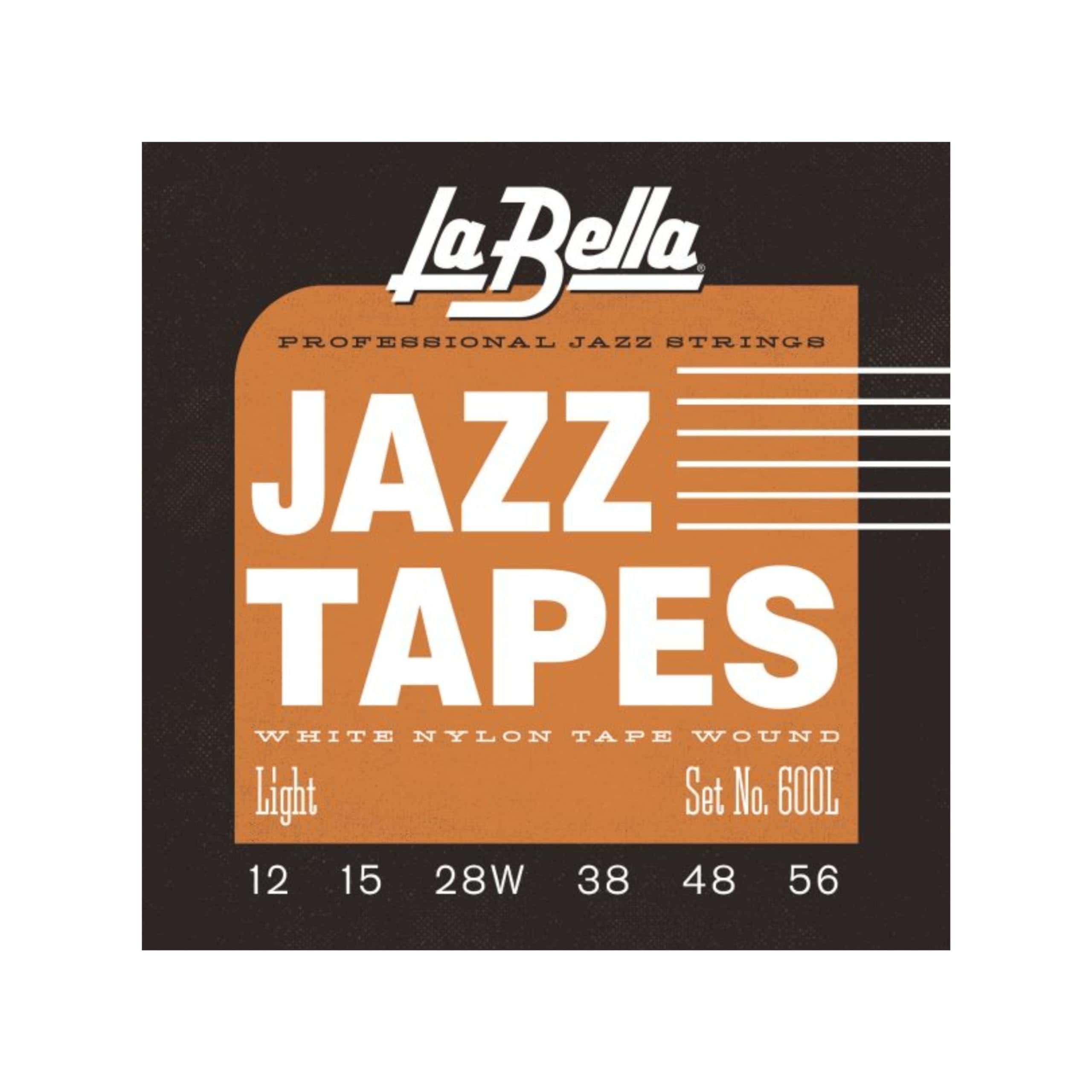 Cuerdas de Jazz eléctricas La Bella 600L - Cuerda de Nylon
