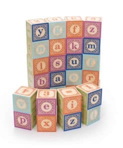 Bloques de ABC en minúsculas clásicos de Uncle Goose -