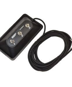 HQRP Pedal de Pie de 3 Botones para Amplificador de