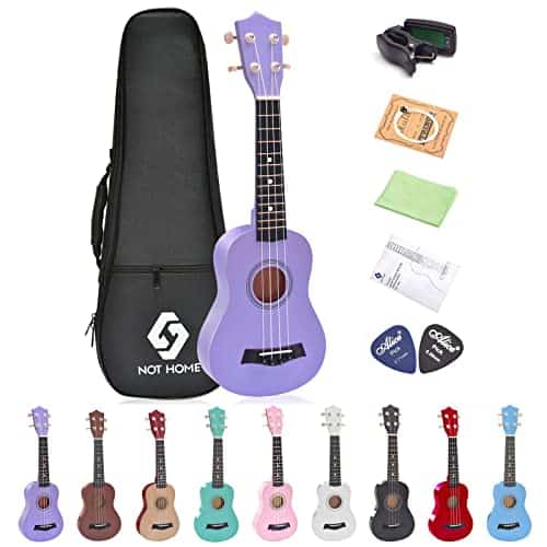 Paquete de principiante de ukelele soprano, ukeleles de 21