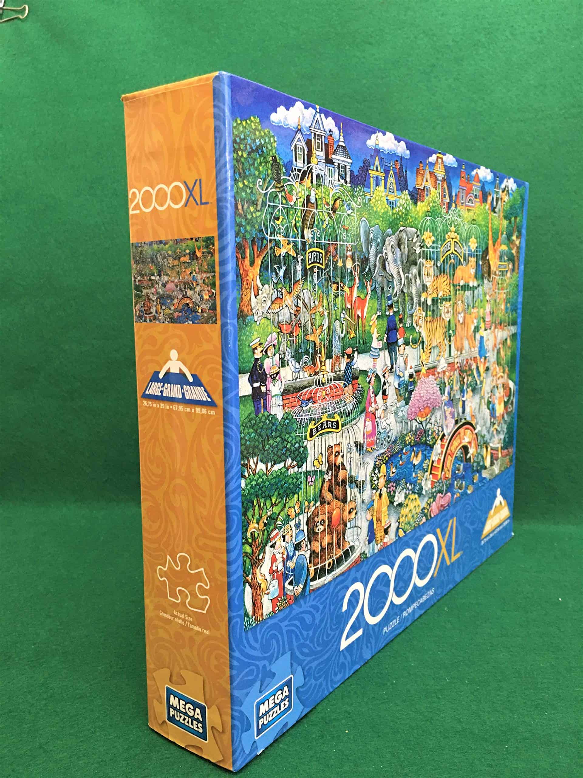 Mega Puzzles 2000XL Victorian Zoo (2000 piezas) by Mega - Imagen 3