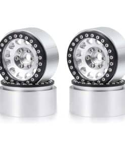 RCLIONS Aluminio Aleación 1.9 pulgadas RC Ruedas con