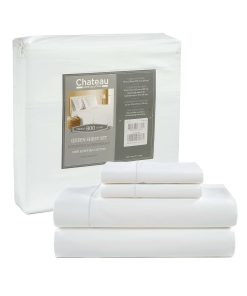 Juego de sábanas de algodón egipcio para cama Queen,