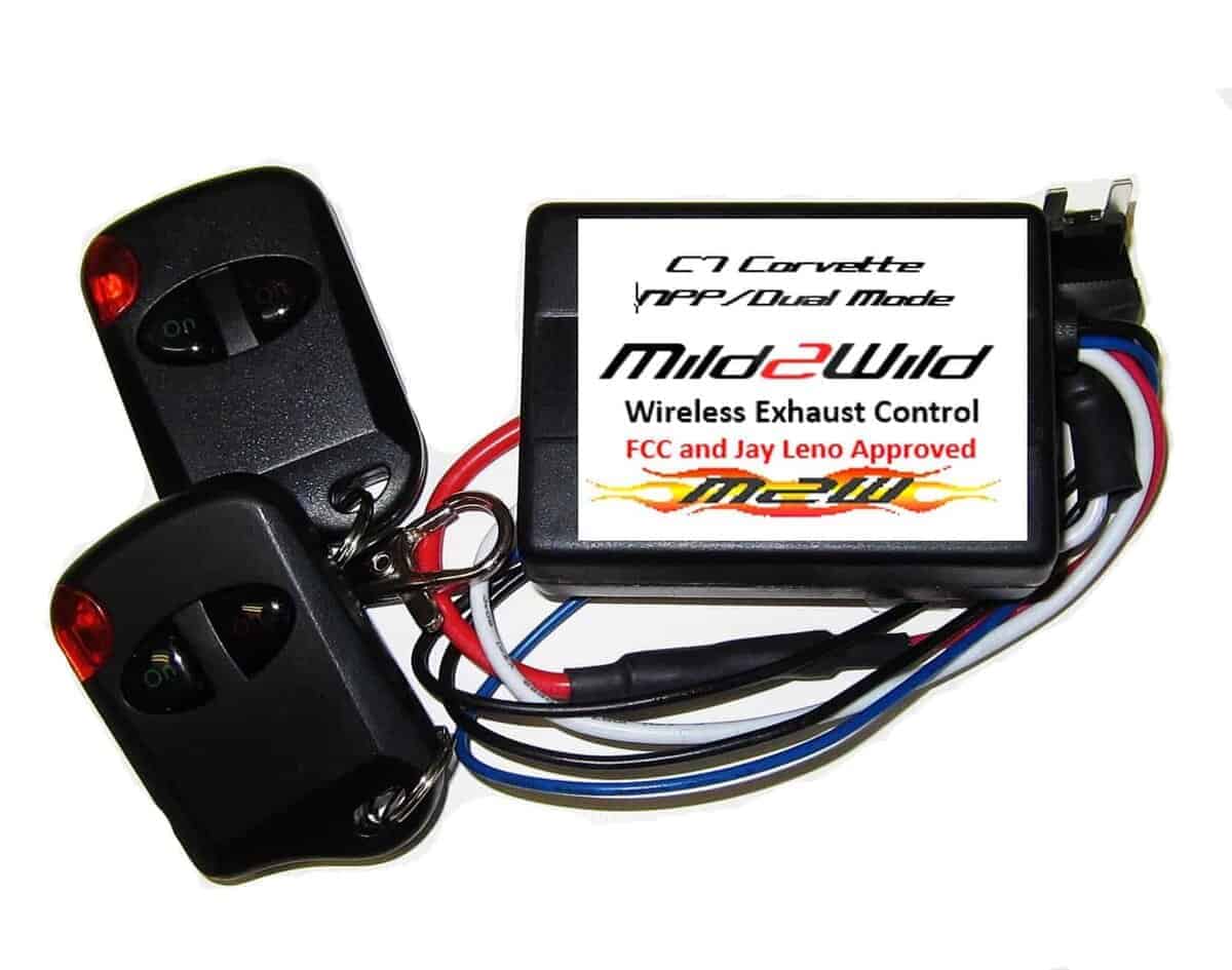 2014-2019 C7 Corvette Mild2Wild Exhaust Remote - Controla