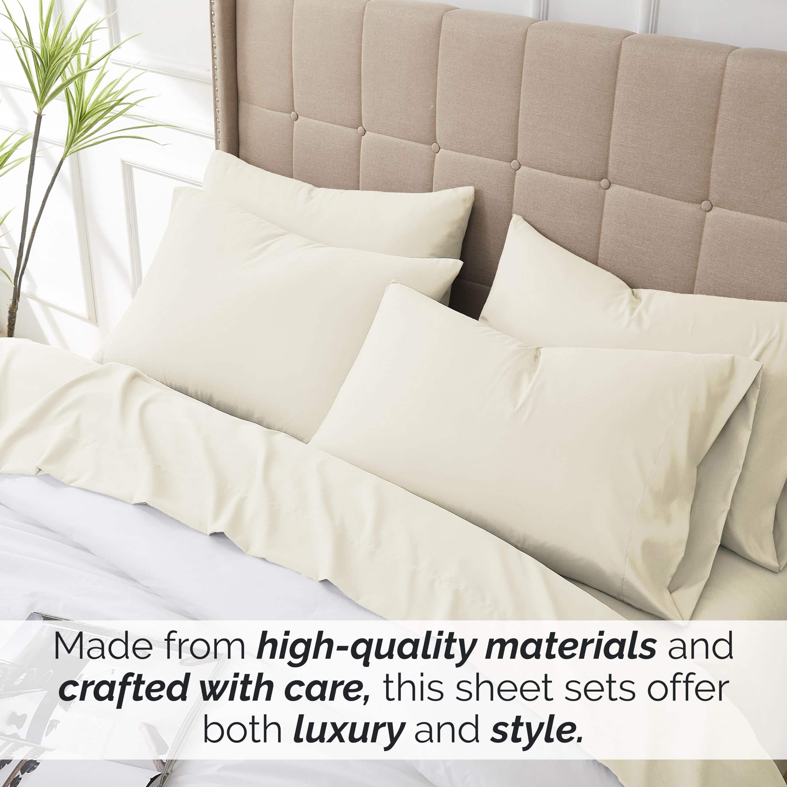 Juego de sábanas de 6 piezas California King Premium - Imagen 5