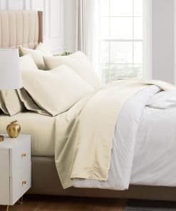 Juego de sábanas de 6 piezas California King Premium