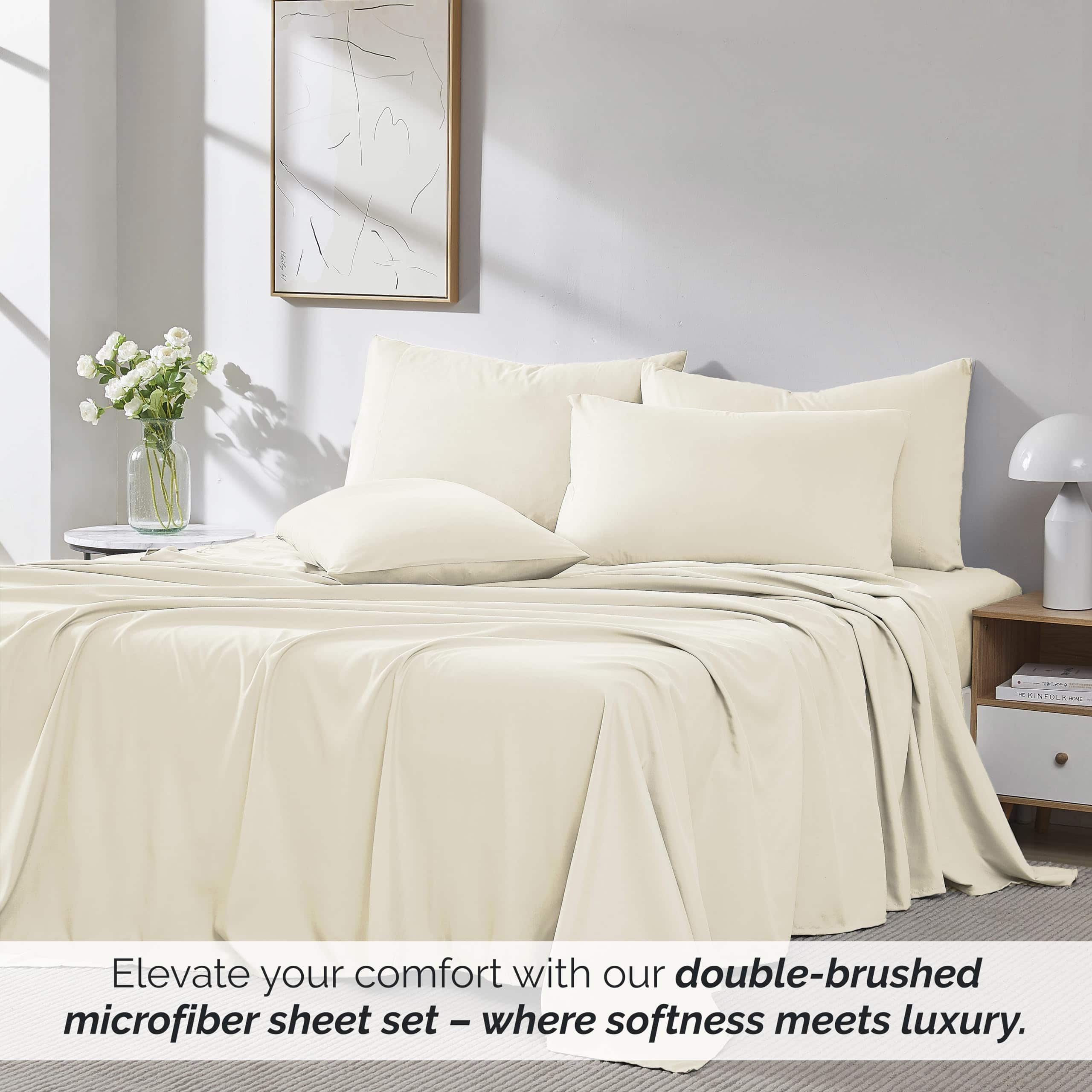 Juego de sábanas de 6 piezas California King Premium - Imagen 6