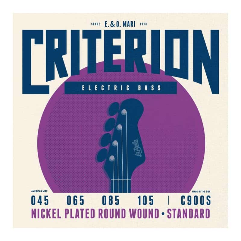 Cuerdas de bajo La Bella C900S Nickel-Plated Round Wound -