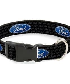 Collar para perro con clip de plástico Ford Oval Repeat