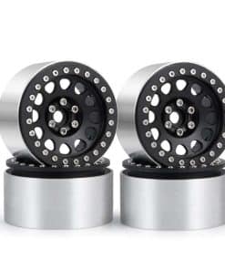 RCLIONS Ruedas/Rines de aleación de aluminio 2.2" para RC