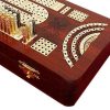 Tablero de cribbage continuo de 4 pistas de 14" con