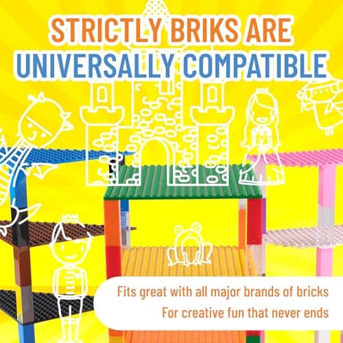 Baseplates apilables Compatible con Lego Classic, Ladrillos - Imagen 5