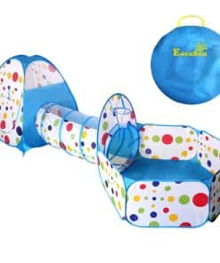 EocuSun 3-en-1 Tienda de Campaña Plegable para Niños con