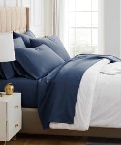 Set de Sábanas de Tamaño Completo Southshore -Azul Marino