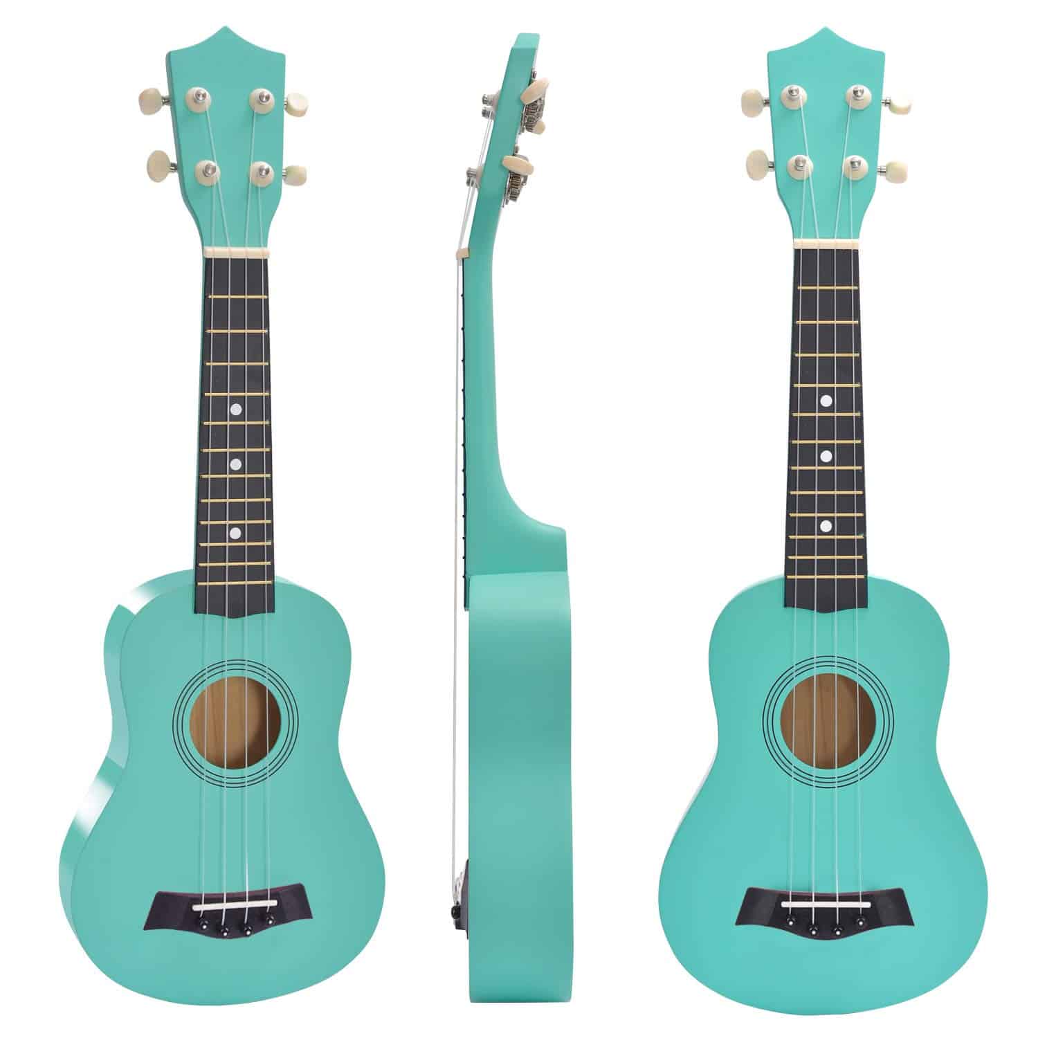 Paquete de principiante de ukelele soprano, 21 pulgadas con - Imagen 3