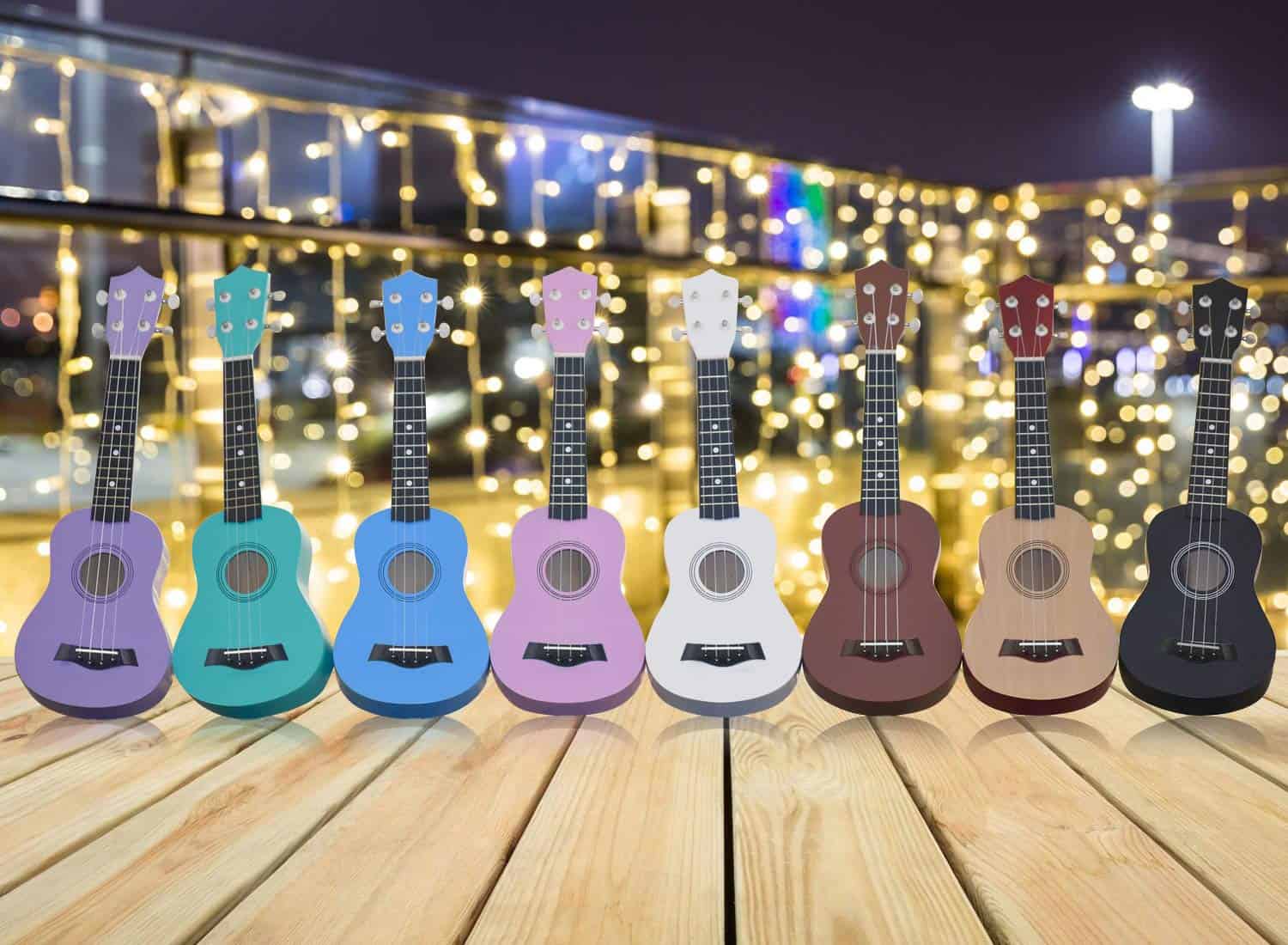 Paquete de principiante de ukelele soprano, 21 pulgadas con - Imagen 8