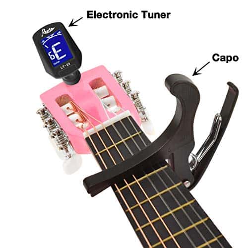 Guitarra de 38" con Estuche y Accesorios para - Imagen 4