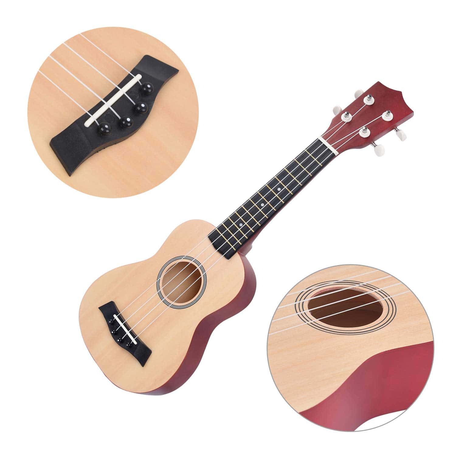Kit de inicio para principiantes de ukelele Soprano, 21 - Imagen 6