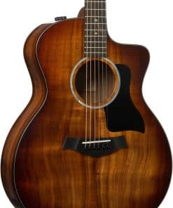 Taylor 224ce Deluxe Koa Grand Auditorium - Shaded Edgeburst