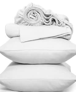 Juego de sábanas de jersey 100% algodón sólido Briarwood