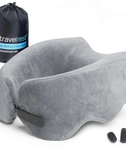 Almohada de Viaje de Espuma de Memoria TRAVELREST