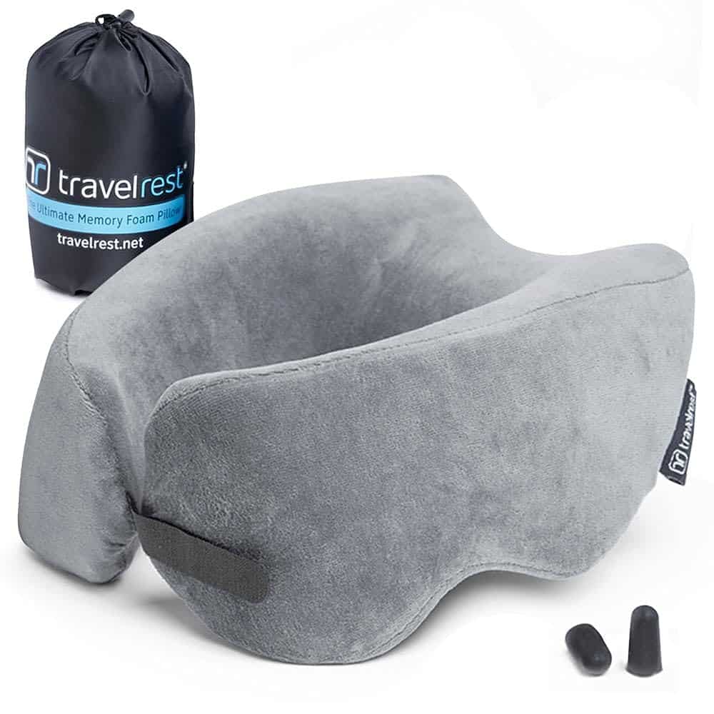 Almohada de Viaje de Espuma de Memoria TRAVELREST