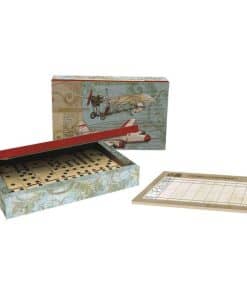 Juego de Dominó "Vintage Travel" de LANG - Arte de Tim