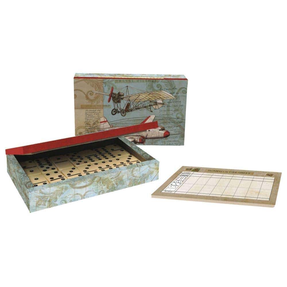 Juego de Dominó "Vintage Travel" de LANG - Arte de Tim