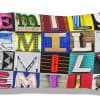 Funda de Almohada Personalizada con EMILY - fotos de letras