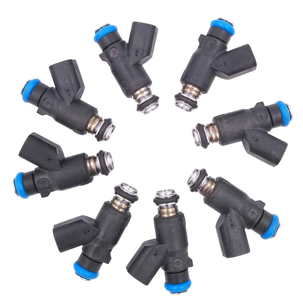 Juego de 8 inyectores de combustible de 4 agujeros JESBEN