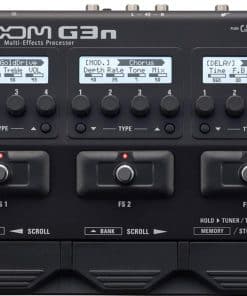 Procesador de efectos de guitarra Zoom G3n de la serie G,