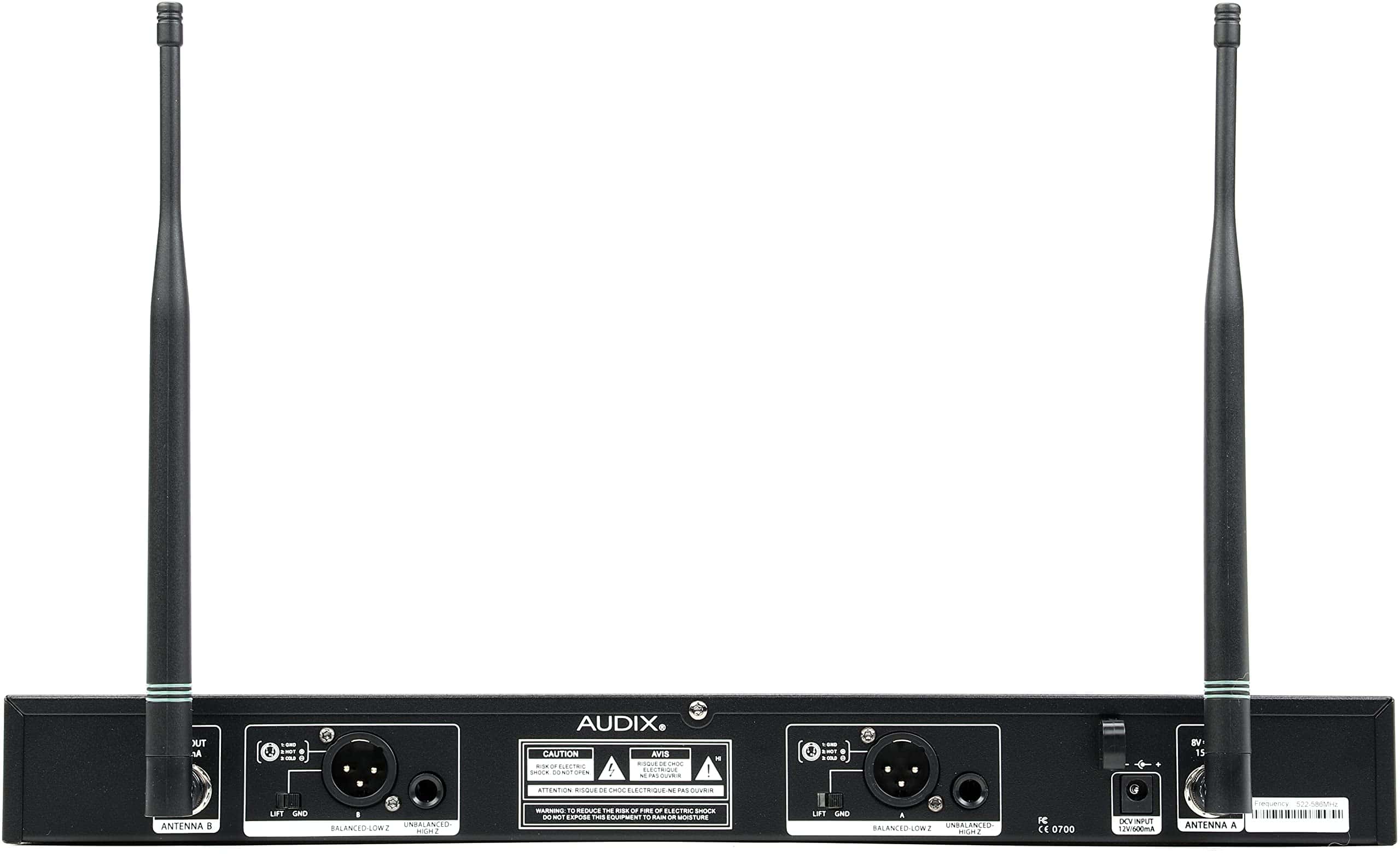 Sistema de micrófono inalámbrico de mano dual Audix AP62 - Imagen 4