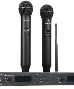 Sistema de micrófono inalámbrico de mano dual Audix AP62