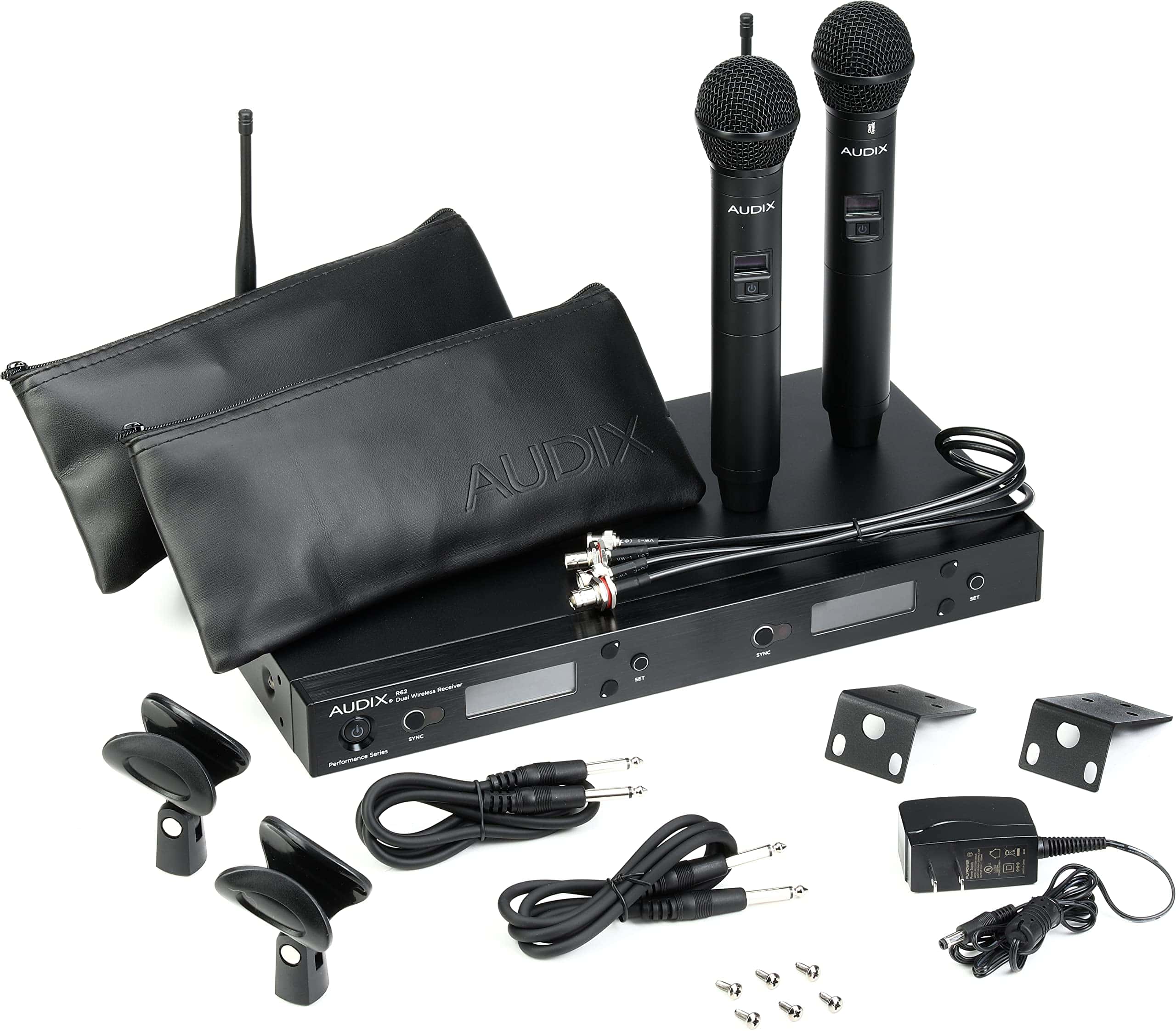 Sistema de micrófono inalámbrico de mano dual Audix AP62 - Imagen 3