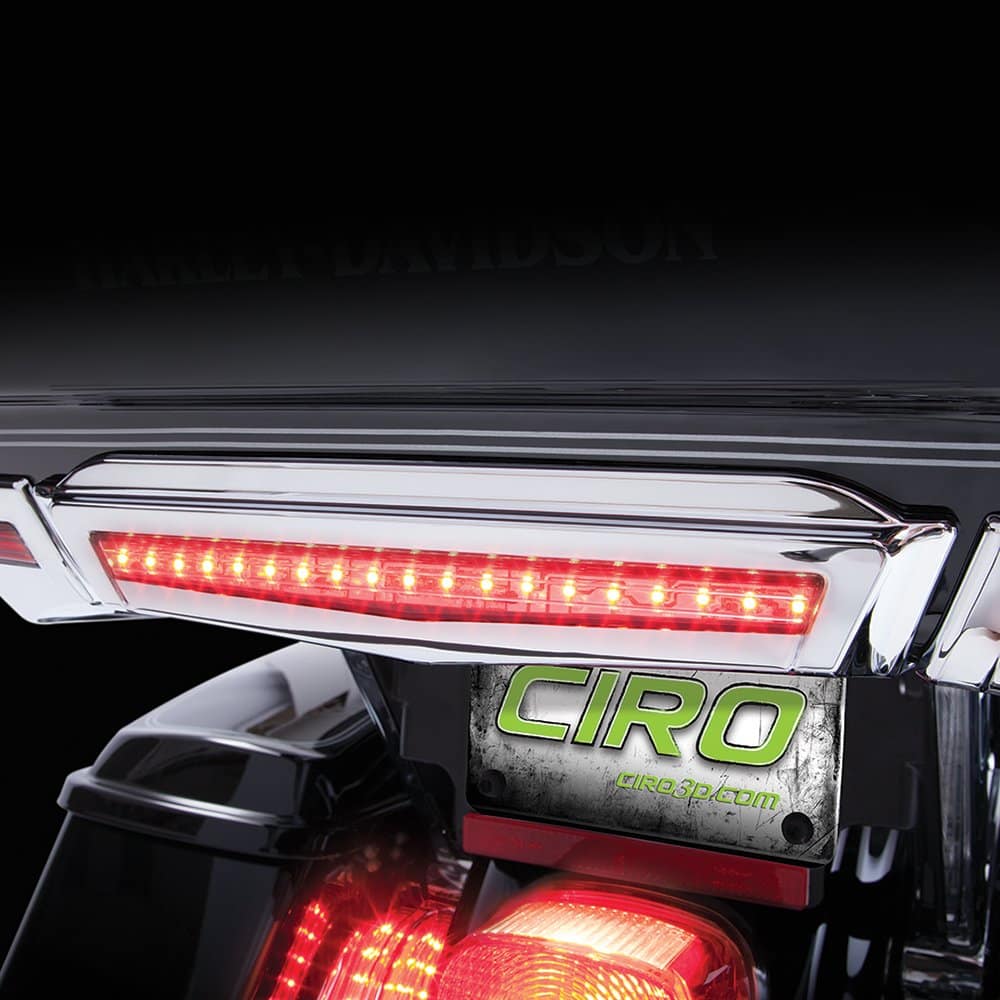 Centro de luz de freno LED para Tour Pack de motocicleta