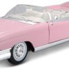 Cadillac Eldorado Biarritz Convertible 1959, Rosa - Maisto