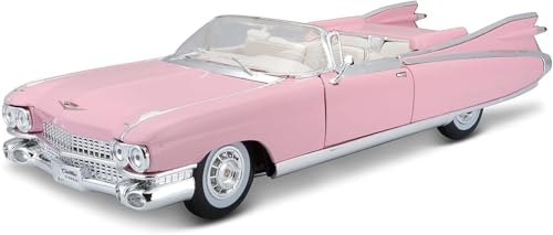 Cadillac Eldorado Biarritz Convertible 1959, Rosa - Maisto