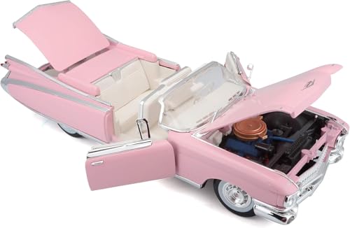 Cadillac Eldorado Biarritz Convertible 1959, Rosa - Maisto - Imagen 4