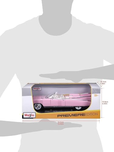 Cadillac Eldorado Biarritz Convertible 1959, Rosa - Maisto - Imagen 10